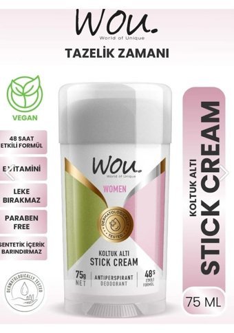 Wou World Of Unique Stick Kadın Deodorant 75 gr