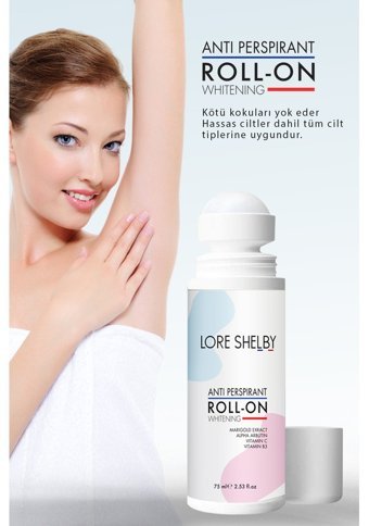 Lore Shelby Ter Önleyici Roll-On Unisex Deodorant 75 ml