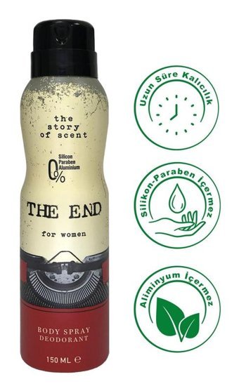 The End Sprey Kadın Deodorant 6x150 ml