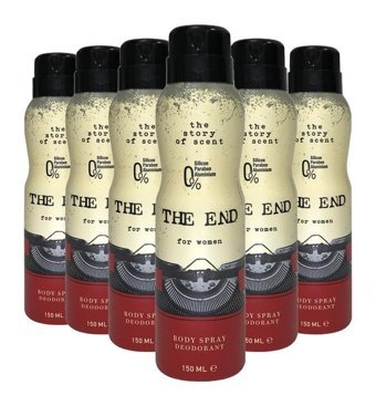 The End Sprey Kadın Deodorant 6x150 ml