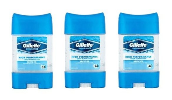 Gillette Arctic Ice Jel Erkek Deodorant 3x70 ml