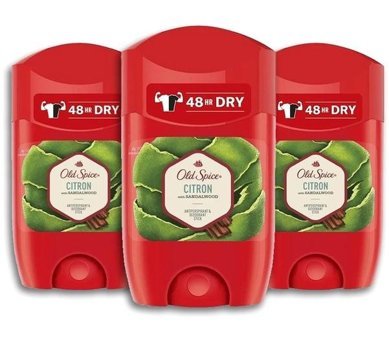 Old Spice Citron Erkek Deodorant 3x50 ml