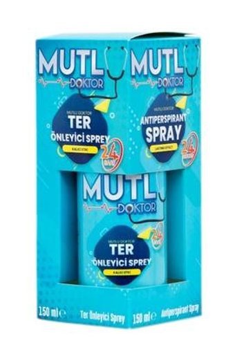 Mutlu Doktor Ter Önleyici Sprey Unisex Deodorant 150 ml
