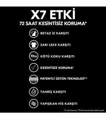 Rexona Black&White Invisible Sprey Erkek Deodorant 3x200 ml