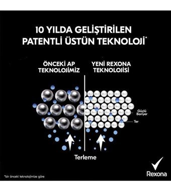 Rexona Black&White Invisible Sprey Erkek Deodorant 3x200 ml