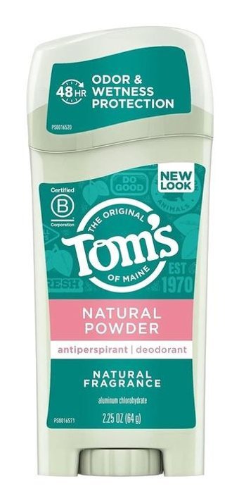 Tom's of Maine Natural Powder Stick Kadın Deodorant 64 gr