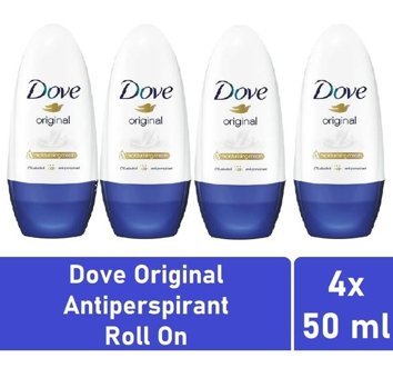 Dove Original Roll-On Kadın Deodorant 4x50 ml