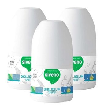Siveno Roll-On Unisex Deodorant 3x50 ml