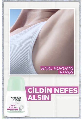Garnier Roll-On Kadın Deodorant 3x50 ml
