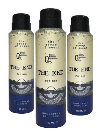 The End Sprey Erkek Deodorant 3x150 ml