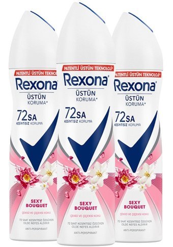Rexona Sexy Bouquet Kadın Deodorant 3x150 ml