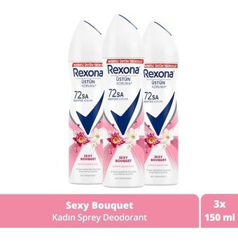 Rexona Sexy Bouquet Kadın Deodorant 3x150 ml