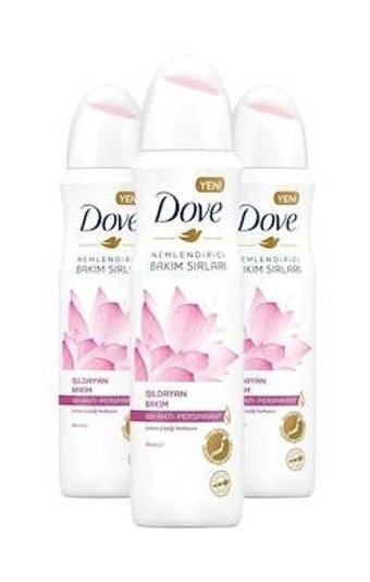 Dove Dogma Lotus Sprey Kadın Deodorant 3x150 ml