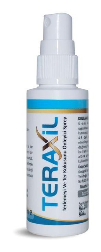 Teraxil Ter Önleyici Sprey Unisex Deodorant 3x50 ml