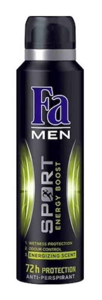 Fa Sport Energy Boost Sprey Erkek Deodorant 150 ml