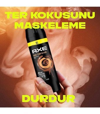 Axe Dark Temptatıon Erkek Deodorant 3x200 ml