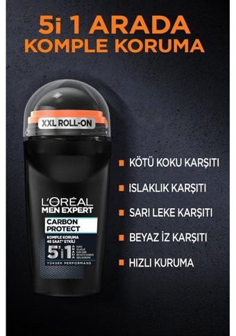 L'Oréal Paris Expert Roll-On Erkek Deodorant 3x50 ml