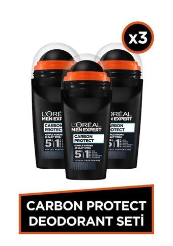 L'Oréal Paris Expert Roll-On Erkek Deodorant 3x50 ml