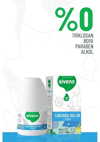 Siveno Teen Blue Ter Önleyici Roll-On Erkek Deodorant 50 ml
