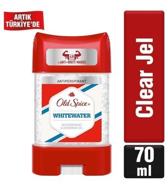 Old Spice Whitewater Clear Jel Erkek Deodorant 2x70 ml