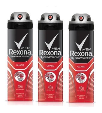 Rexona Motionsense Guard Sprey Erkek Deodorant 3x150 ml