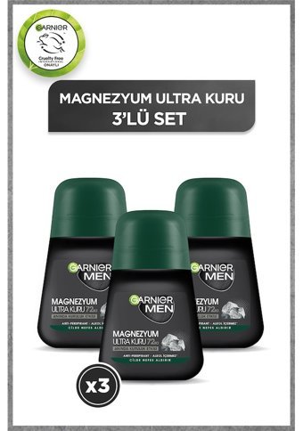 Garnier Roll-On Erkek Deodorant 3x50 ml