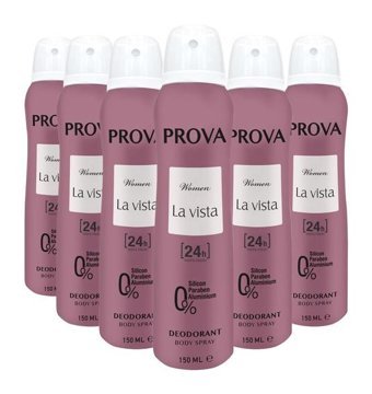 Prova La Vista Sprey Kadın Deodorant 6x150 ml