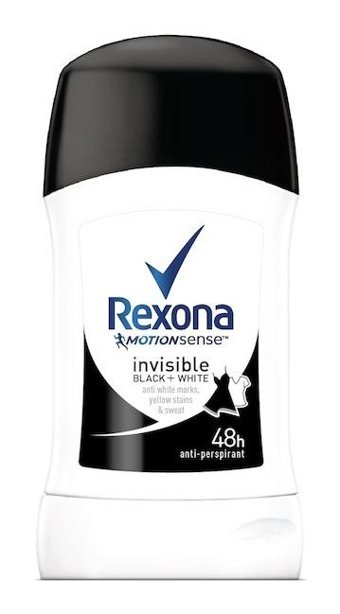 Rexona Black&White Invisible Roll-On Unisex Deodorant 40 ml