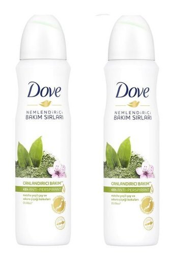 Dove Sprey Kadın Deodorant 2x150 ml