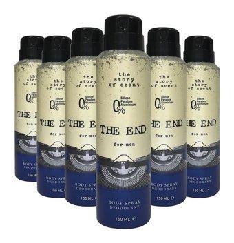 The End Sprey Erkek Deodorant 6x150 ml