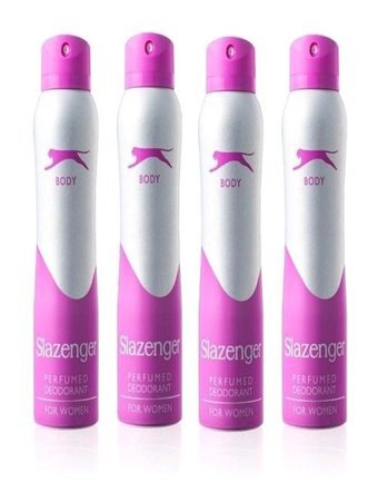 Slazenger Sprey Kadın Deodorant 4x150 ml