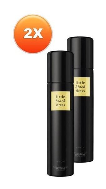 Avon Little Black Dress Roll-On Kadın Deodorant 2x75 ml