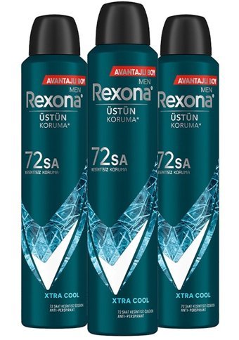 Rexona Extra Cool Erkek Deodorant 3x200 ml