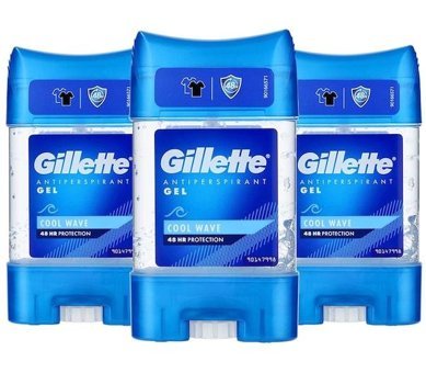 Gillette Cool Wave Antipespirant Jel Kadın Deodorant 3x70 ml