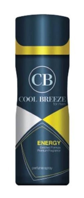 Cool Breeze Energy Sprey Erkek Deodorant 200 ml
