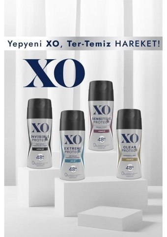 Xo Clear&Protcet Sprey Erkek Deodorant 150 ml