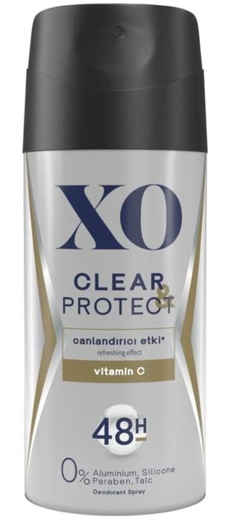 Xo Clear&Protcet Sprey Erkek Deodorant 150 ml