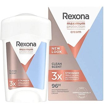 Rexona Maximum Protection Cream Clent Scent Sprey Kadın Deodorant 45 ml