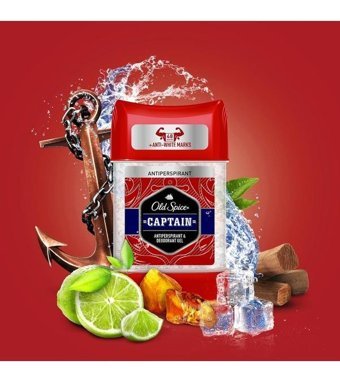 Old Spice Captain Jel Erkek Deodorant 2x70 ml