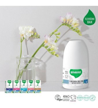Siveno Ter Önleyici Roll-On Unisex Deodorant 2x50 ml