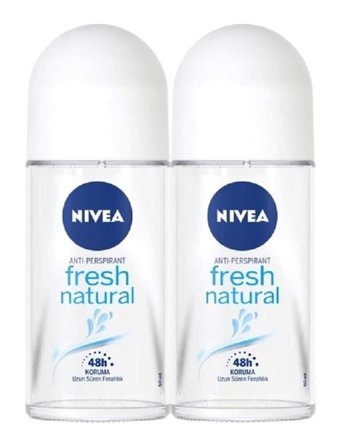 Nivea Fresh Natural Roll-On Kadın Deodorant 2x50 ml