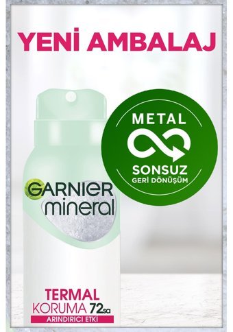 Garnier Sprey Kadın Deodorant 2x150 ml