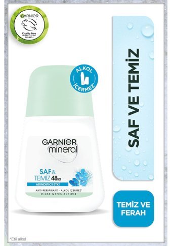 Garnier Mineral Antipespirant Sprey Kadın Deodorant 50 ml