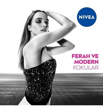 Nivea Black&White Invisible Clear Kadın Deodorant 4x150 ml