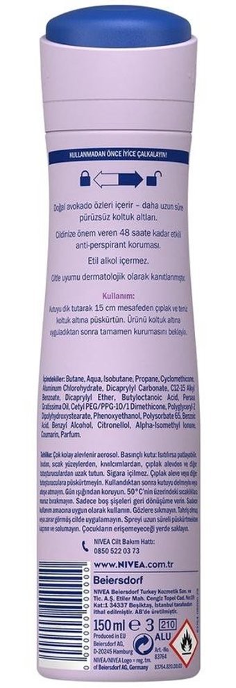 Nivea Double Effect Kadın Deodorant 4x150 ml