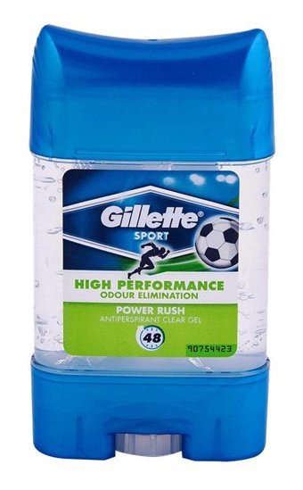 Gillette Power Rush Antipespirant Jel Erkek Deodorant 70 ml