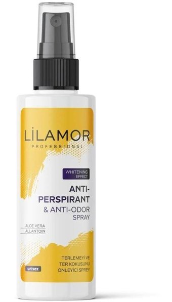 Lilamor Ter Önleyici Sprey Unisex Deodorant 125 ml