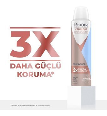 Rexona Clinical Protection Sprey Kadın Deodorant 2x150 ml
