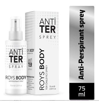 Roys Body Ter Önleyici Sprey Unisex Deodorant 75 ml