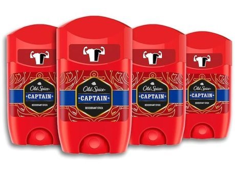 Old Spice Captain Erkek Deodorant 4x50 ml
